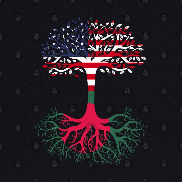 American Grown Bangladesh Roots Bangladesh Flag by BramCrye